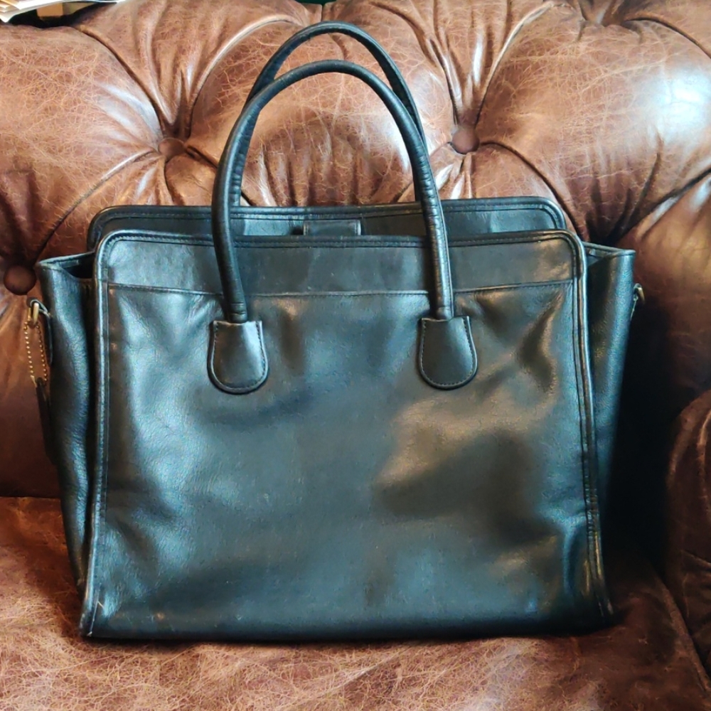 Coach leather bag